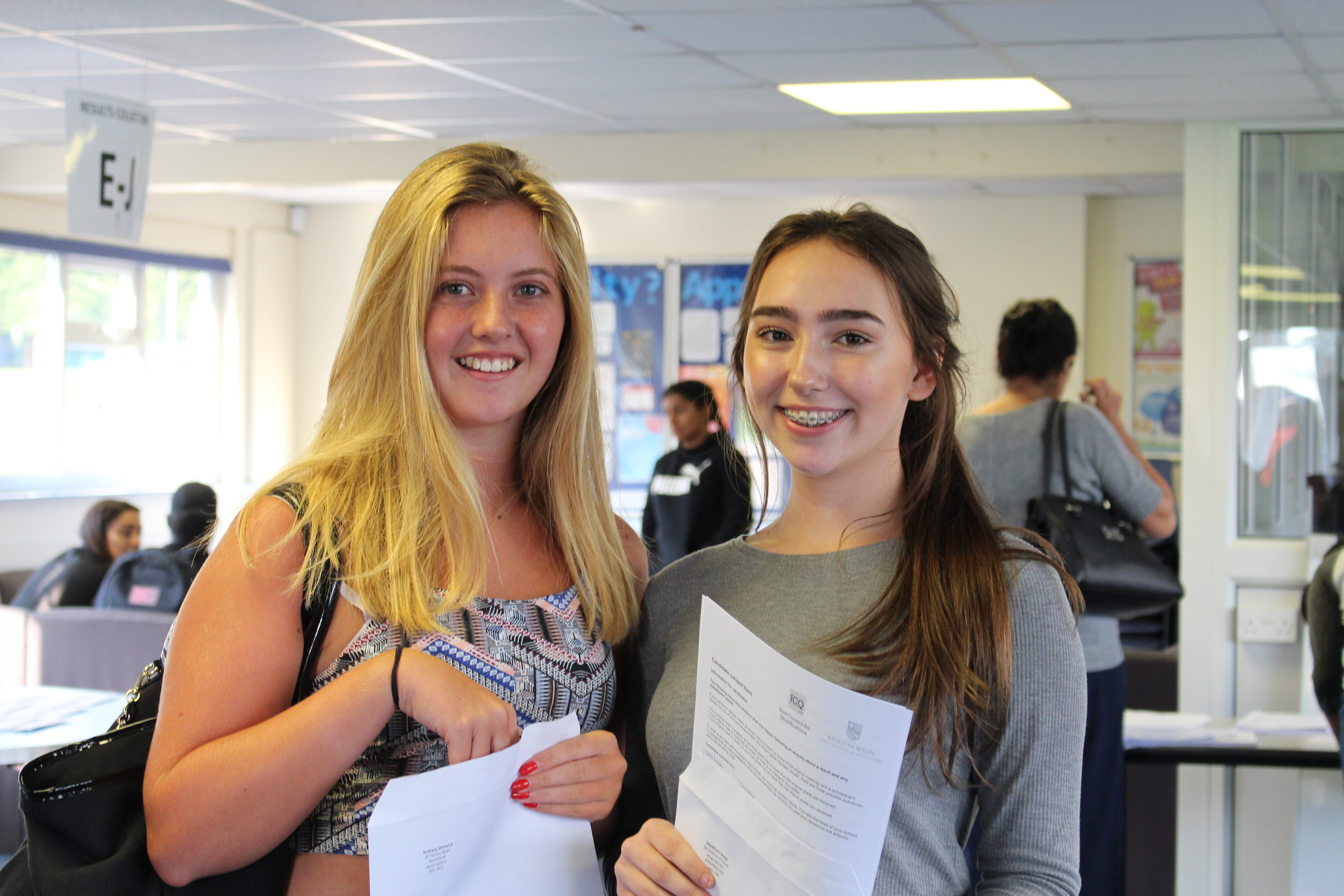 Kings Norton Girls’ School Celebrate Stunning Results in New Look GCSE’s