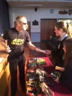 Students Meet Author Chris Bradford