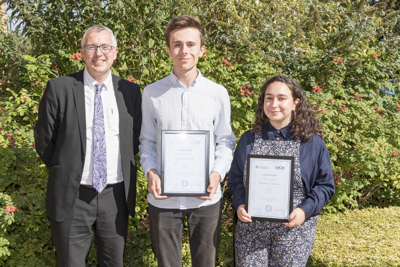 KNGS Students Awarded Bursaries to Study at Cambridge